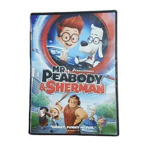 DreamWorks Mr Peabody & Sherman Children's Animated Movie DVD Disc Family Kids